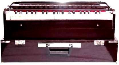 SG MUSICAL 42 Keys, 3.5 Octave, Folding , Coupler Function Harmonium Folding Harmonium 08 3.5 Octave Hand Pumped Harmonium