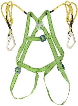 RAHUL PROFESSIONALS Udyogi -Full body Safety Harness with belt (Green) Safety Harness