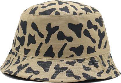 Jamont Unisex Bucket Hat Beach Sun Hat Fishing Hat Reversible Double-Side-Wear