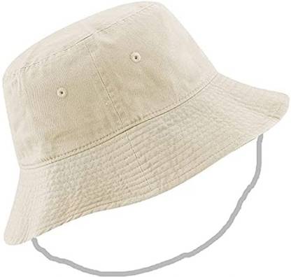 Adorazone Unisex Cotton Bucket Hat (Hat circumference 22.8" / 58cm)