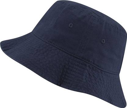 Zipper-G Unisex Cotton Bucket Hat for Hot Fun Summer Beach Headwear