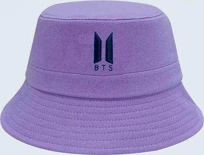 Fasholic BTS Bucket Hat Stylish Cotton Hat Lightweight Outdoor Summer Beach Unisex Hat