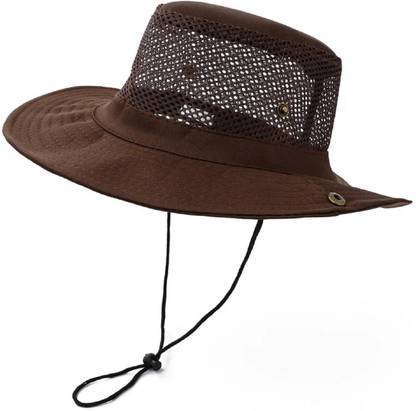 ZACHARIAS Fedora Cowboy Breathable Mesh Net Hat Cap