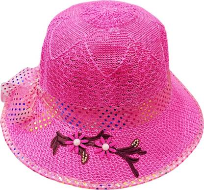 Trubliz Beach Hat for Summer Sun Protection Girl's Straw Sun Hat