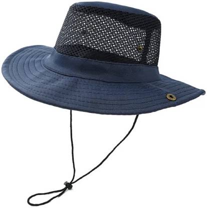 ZACHARIAS Fedora Cowboy Breathable Mesh Net Hat Cap