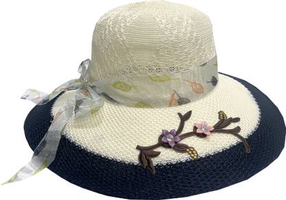 INFISPACE Wide Brim Fedora/Tribly Summer Beach Hat