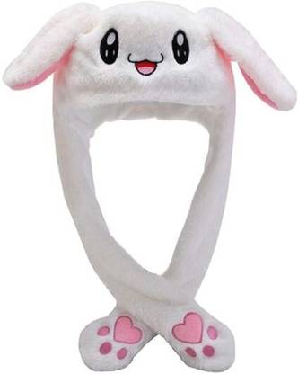 Newvent Bunny Hat Ear Moving Jumping Rabbit Hat LED Bunny Hat