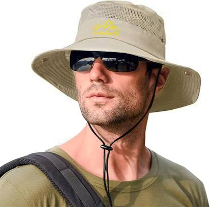 REHTRAD Sun Hat for Men and Women Breathable Mesh Sun Protection Round Hat for Men