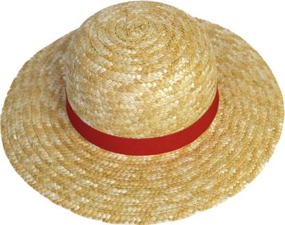 ComicSense One Piece Anime Monkey D Luffy Straw Hat (Real Life Version)