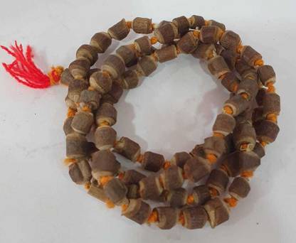 NANDAN SHREE JI Tulsi Japa Mala for Meditation Mantra Chanting & Pooja - Pack of 1