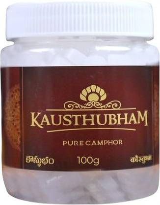 KAUSTHUBHAM Camphor Tablets - 100g: Aromatic Fragrance For Spiritual Practices