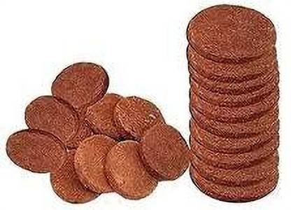 Mr Bhoot 100% Desi Cow Dung for Pooja,Gobar ke Upale,kande for Havan Puja(Pack of 12)