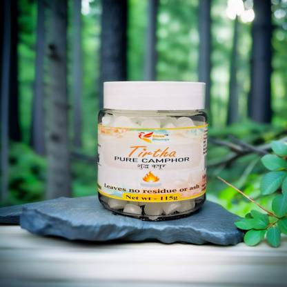 TIRTHA Camphor 115gm box