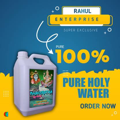 BHAGIRATHA Directly From Gangotri Valley Of Uttrakhand For Puja Purposes 5 LITRE