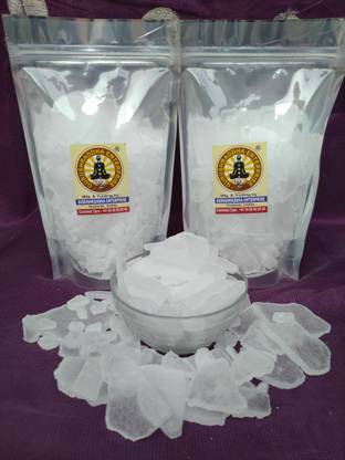 GURUSHRADDHA Bhimseni Brass Edible Pacha Camphor Pure and Natural kapoor 100gm - Pack of 1