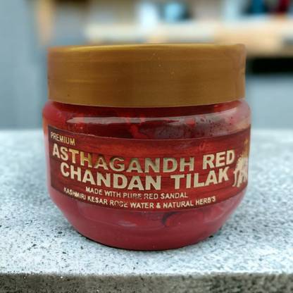 Dev Samagri 100% Natural Liquid Red Chanadan Tilak/Red Kumkum Tilak