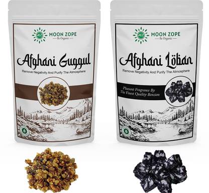 MOON ZOPE Guggul Dhoop Original, Pure Guggal 100 gm, Loban Dhoop, Original Loban 100 gm