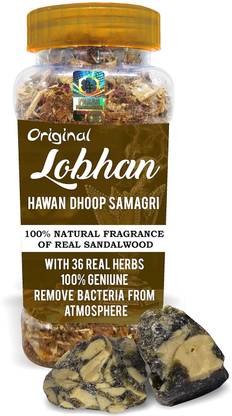Parag Fragrances Lobhan Hawan Dhoop Samagri Hawan Samagri with 36 Types of Herbs/Hawan Samagri