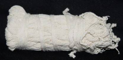 Dirghaanshi White Cotton Janeu/Sacred Thread for Puja,Yagnopaveeth,Yagyopavit ,Janoi (10PEC)