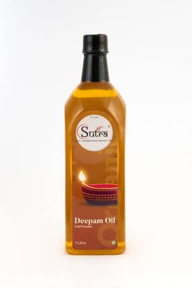 SUTRA Pure Deepam Oil For Pooja Deepam/Diya/Lamp Oil 1 L