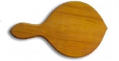 KingNQueenz Avani Palaka Wooden Chowki Bajot Jackfruit Wood Single Piece Medium