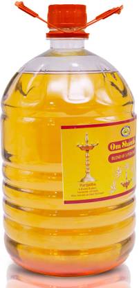 Cycle Om Shanthi Pure Parijata Pooja Deepam/Diya/Lamp Oil 5 Ltr