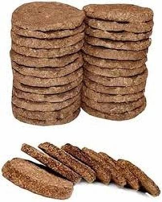 SUDH DESI Cow dung cake (pack of 15) for havan & pooja 100% pure & natural