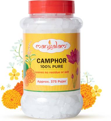 MANGALAM Camphor Tablet 250g Jar - Pack of 1