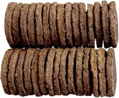 REDIDAS Original cow dung Cake Gobar ka upla/Kanda for havan and puja
