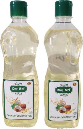 OM SRI 1+1 (500ML+500ML) COCONUT OIL