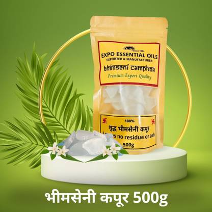 Expo Organics Bhimseni Camphor / Bhimseni Kapoor / Camphor