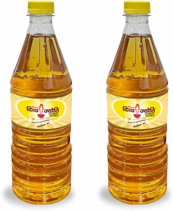 Himratna Divya Jyoti Pooja Til Oil/Lamp Oil 900ml (Pack Of 2)