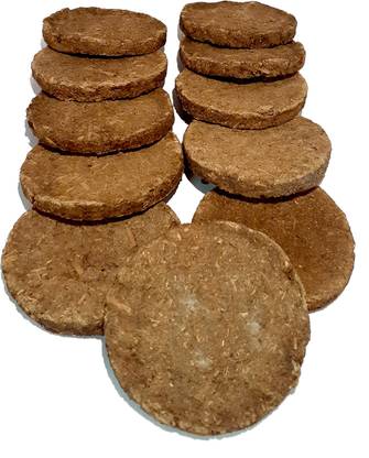 Lavish Organic Cow Dung Cake/ Gobar Upla/ Kande, 100%Pure, Ideal for Hawan & Pooja