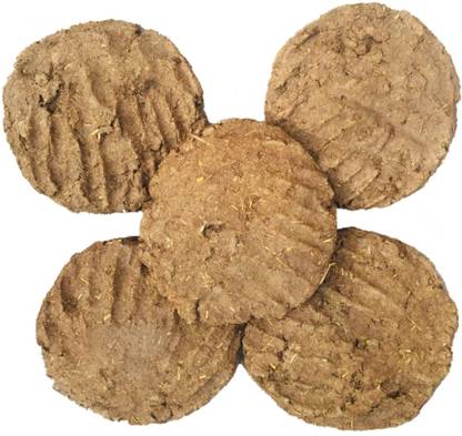 Kilaniyakdl Pure cow dung cake/Uple cow dung/kande cow dung/Gobar Uple ( Pack of 5 )