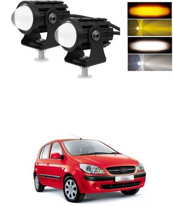 LOVMOTO Small LED Driving Lights Motorcycle Fog Lights 590 Headlight Car, Motorbike LED for Hyundai (12 V, 36 W)