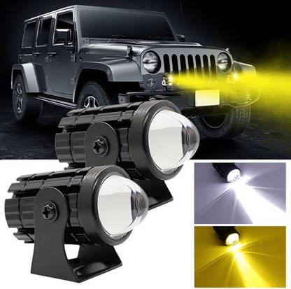 LOVMOTO Universal Led fog light Bike Headlight indicator bulb 360 Headlight Car, Motorbike LED (12 V, 36 W)
