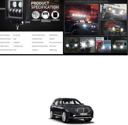 PRTEK LED Daytime Running Light for BMW Universal For Car