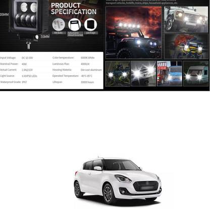 PRTEK LED Headlight for Maruti Suzuki Swift