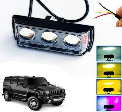 SOWME LED Fog Light for Hero, Honda, Bajaj, TVS, KTM, Royal Enfield, Suzuki, Yamaha, Universal For Bike, Universal For Car 3 Series, 4 Series, 5 Series, 6 Series, 7 Series