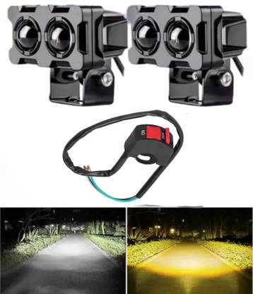 TOVOTA LED Fog Light for Universal For Bike Bullet 350