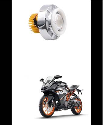 PROEDITION LED Projector Headlight Angel Eyes Devil Eyes Halo FOR Bikes Headlight Car, Motorbike LED for Yamaha (12 V, 12 W)