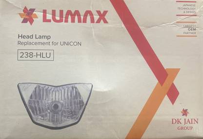 LUMAX Halogen Headlight for Honda Unicorn