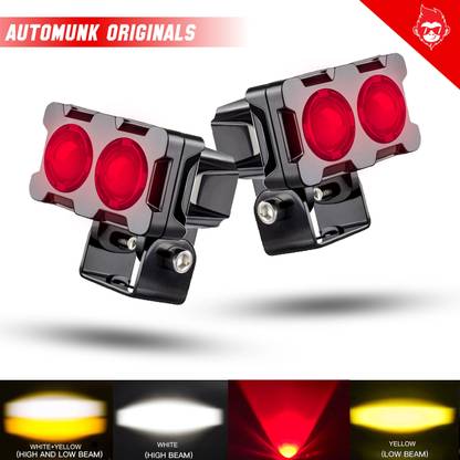 automunk LED Headlight for Universal For Bike for Universal For Bike, Universal For Car