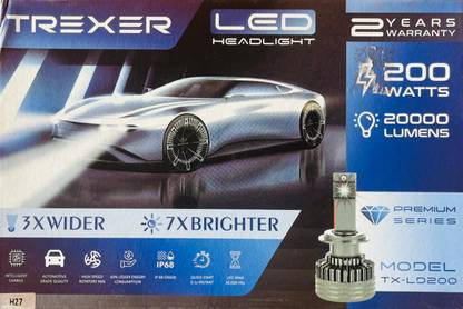 TREXER LED Headlight for Honda, Ford, Hyundai, Force, Mahindra Aspire