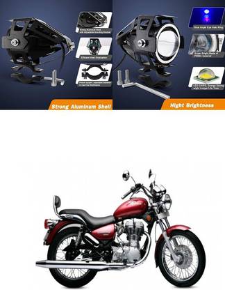 LOVMOTO Headlight U7 DRL Fog Lights Driving Running Light 255 Headlight Car, Motorbike LED (12 V, 36 W)