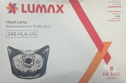 LUMAX Halogen Headlight for Bajaj Pulsar, Pulsar 150 DTS-i