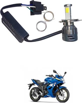 LOVMOTO Universl H4 LED Headlights Bulbs for Motorcycle X80 Headlight Car, Motorbike LED (12 V, 12 W)