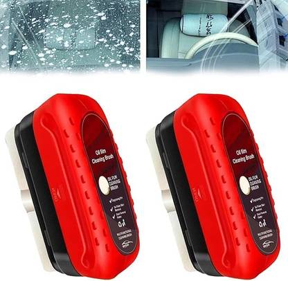 ZUVILLICA Automotive Oil Film Cleaning Brush, Headlight Cleaning Kit
