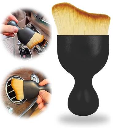 TAPAHPRIYAY Car Detailing Brush, Car Interior Cleaning Soft Brushes Tool Headlight Cleaning Kit