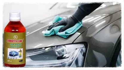 Smooth line Car Wash Shampoo| High Foam Car Cleaning | Remove tough dirt Headlight Cleaning Kit
